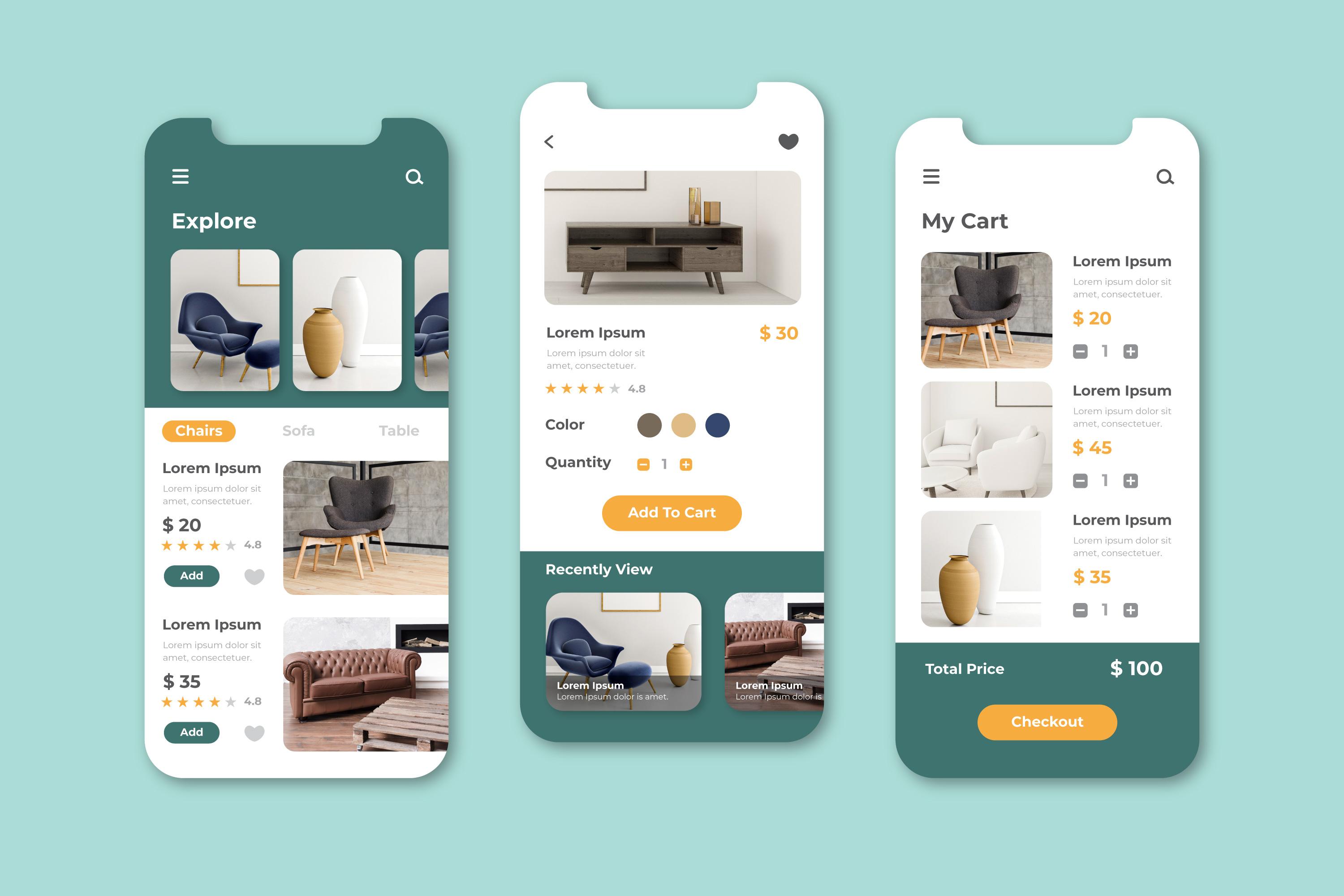 E-Commerce UI